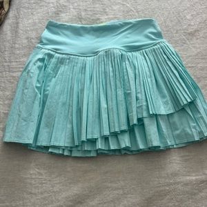 Girls Ivivva Turquoise Tennis Skort Size 14